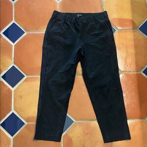 Theory Black Capris